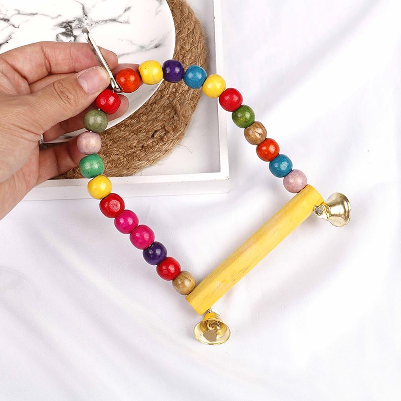 Pet Bird Swing Parrot Parakeet Budgie Cockatiel Cage Hammock Toys Hanging Toy