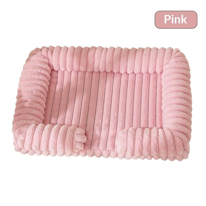 New Large Dog Bed - Winter Warm Pet Mat with Thick Padding Waterproof Dog Cat Bed for Big Breeds Durable Washable Pet Cushion