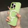 Luxury Wireless Charging ForMagsafe Phone Case ForiPhone 17 Air 11 12 13 14 15 16 Pro Max Magnetic Candy Bumper Matte Cover