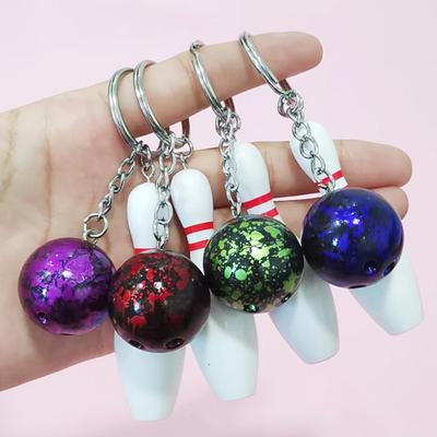 Populární přívěsek na klíče do auta Mini PVC ozdoby