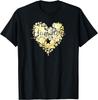 Eu Amo Hamilton Coração Presente para Menina Adolescente Mulheres Camiseta