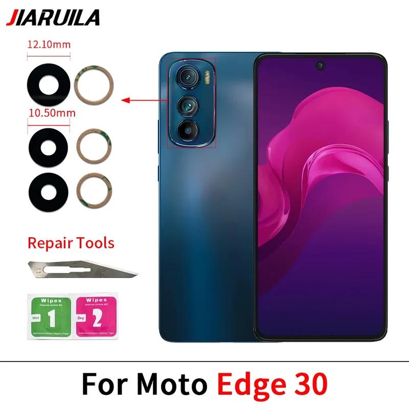 Camera Lens For Moto G85 G100 G200 G62 G60S G54 5G G52 G51 5G G41 G24 Power G14 Rear Back Camera Glass Lens With Glue Adhesive