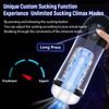 Custom Automatic Sucking Male Masturbators Cup Penis Pump for Men's Vibrating Hands Free Adult Sex Toy Machine Stroker Pocket Pussy Realistic