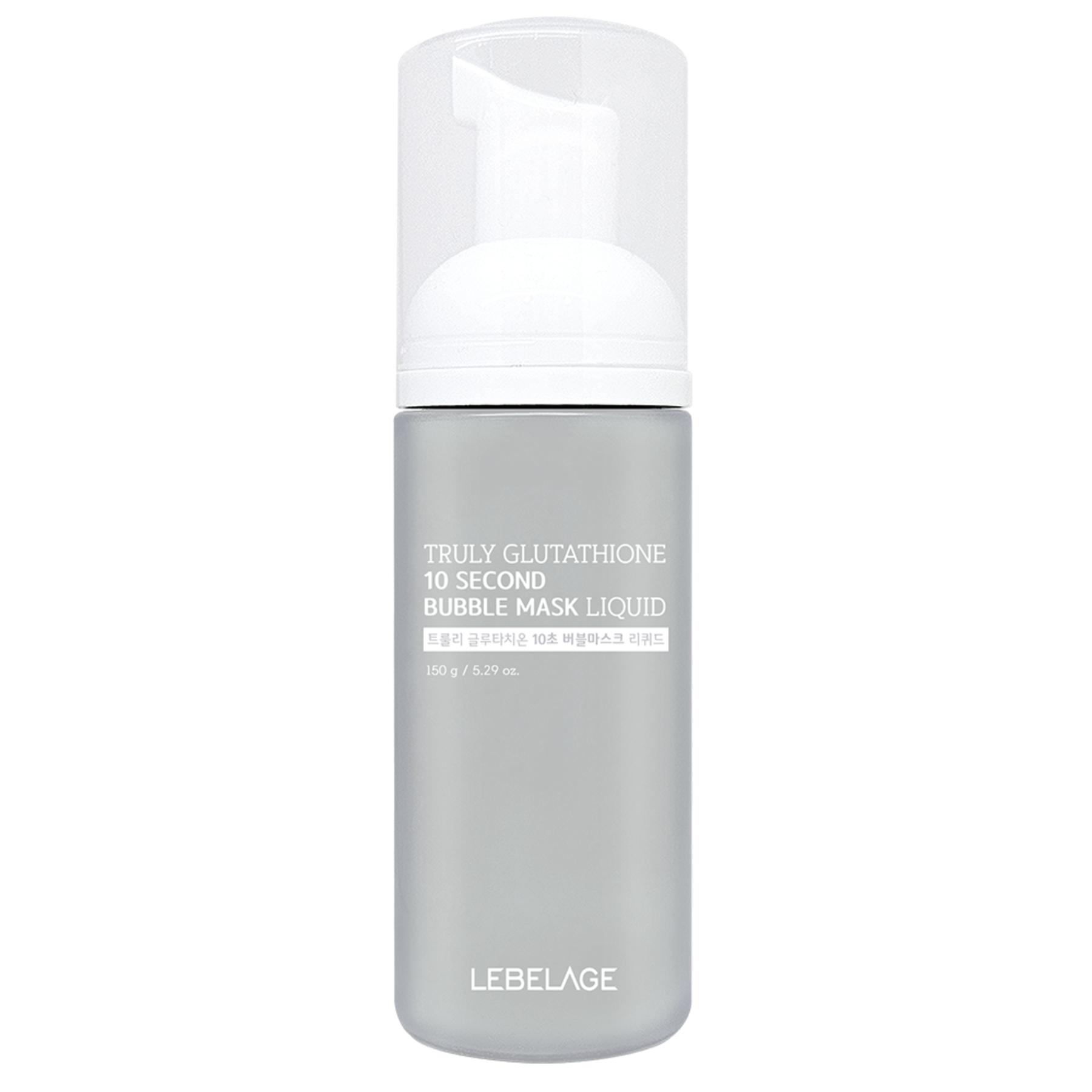 LEBELAGE Truly Glutathione 10-Second Bubble Mask Liquid Radiance Brightening Boost 150g
