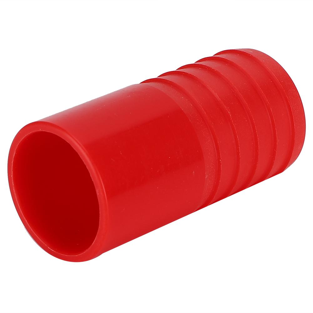 PVC Eco‑Friendly Water Pipe Connector Safe Hard Tube to Hose Easy Connection Adapter(Red 25mm)