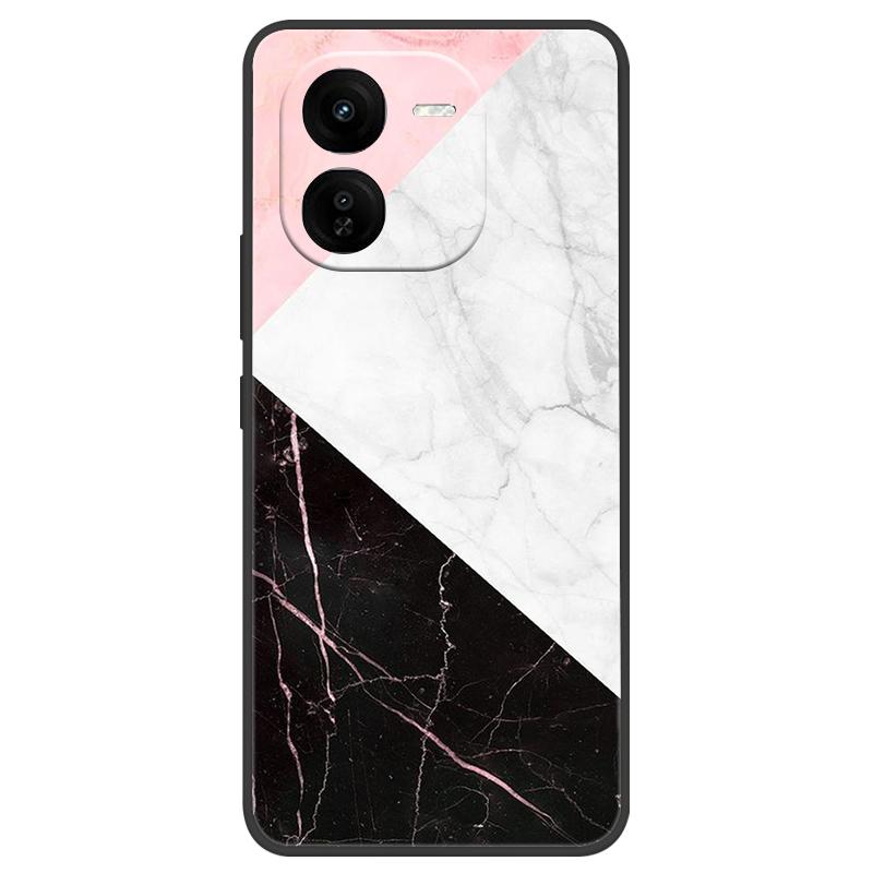 For Vivo IQOO Z9x Case Silicone Luxury Space Soft Bumper for Vivo IQOO Z9 Turbo Phone Cover TPU Funda For IQOOZ9 Turbo Fashion