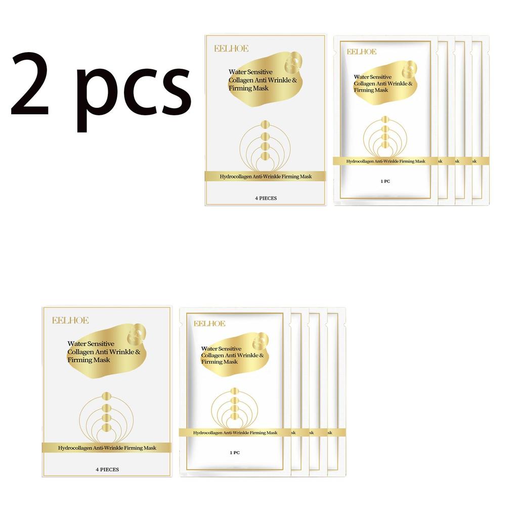 EELHOE Kollagenmaske (4 Stück): Reduziert feine Linien, strafft und glättet die Haut, bietet antioxidative Vorteile, nährt, spendet Feuchtigkeit und bekämpft Falten.