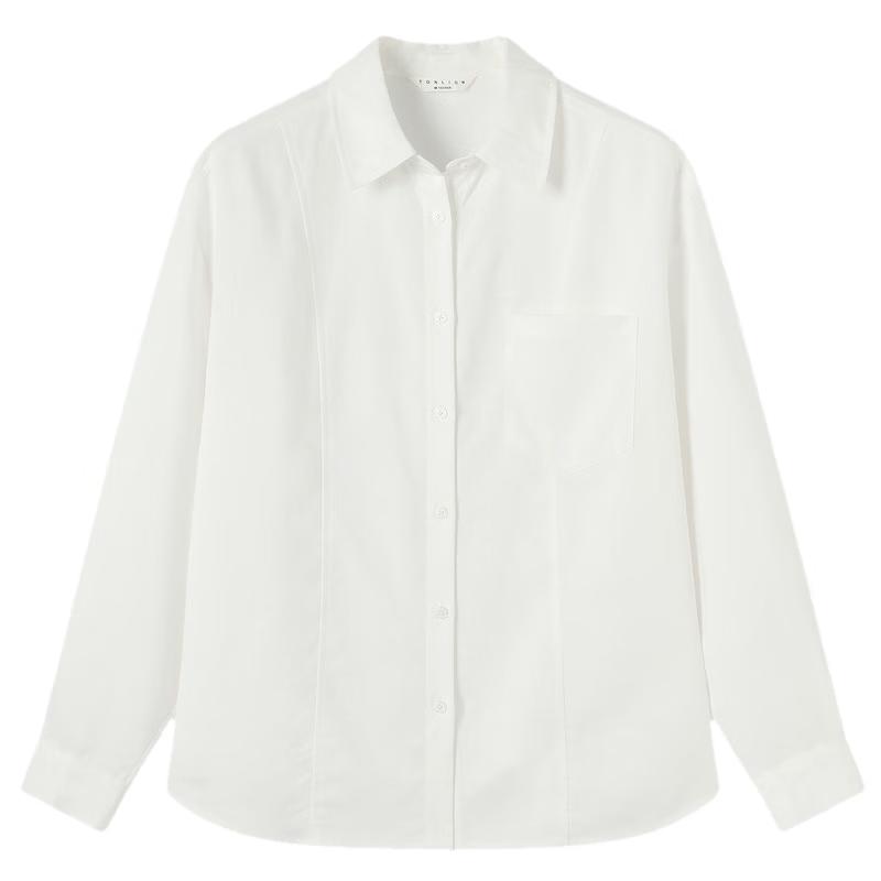TonLion Women s Solid Long Sleeve Shirt XL