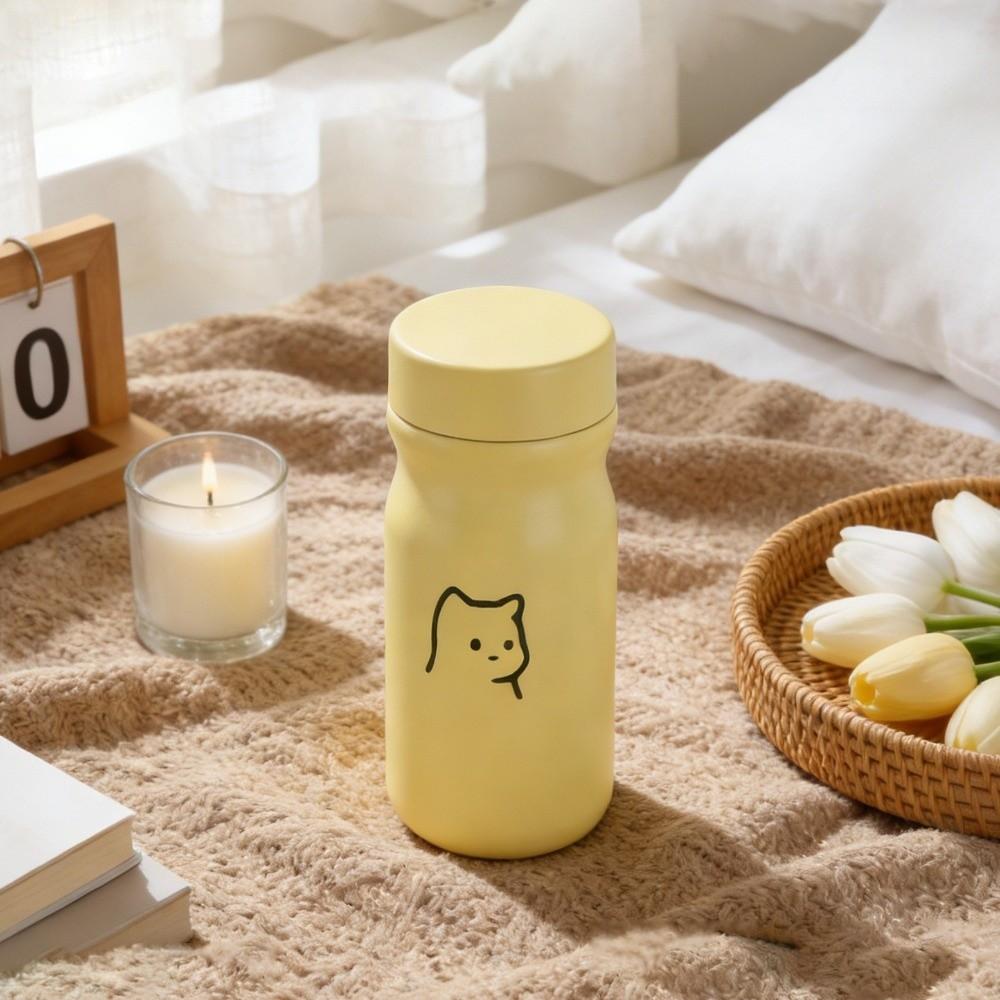 Cartoon Mini Pocket Mug Leak Proof Vacuum Insulated Cup Direct Drinking Mug  Outdoor Activities