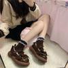 Stylish Lace Ruffle Socks Korean Fashion Comfortable Cotton Material Perfect for Everyday Wear