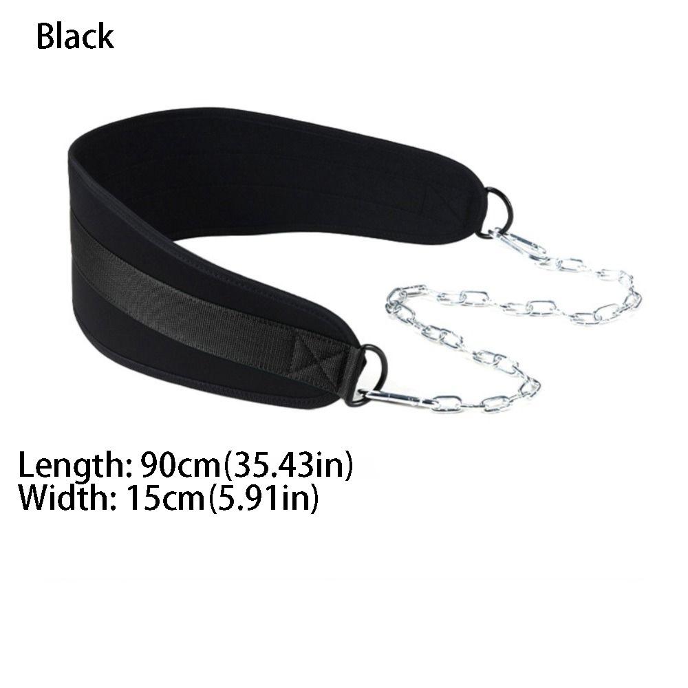 With Chain Pull-up Belt Weight Lifting Weightlifting Belt Weighted Dip Belt  Weight Lifting