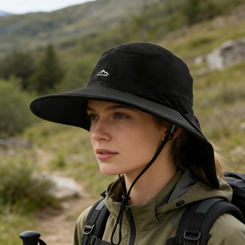 One Piece Sun Hat With Neck Protection Unisex For Outdoor Camping Hiking Fishing Ideal Gift For Family Friends And Colleagues