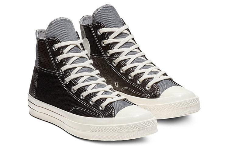 Chuck 70 Converse Hi smíšený materiál 'Black Egret' 163220C