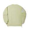Li Ning Trendy Sports Series Solid Color Round Neck Comfortable Breathable Versatile Loose Sweatshirt Men sweatshirt Grass-Green AWDV687-3