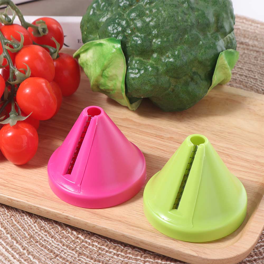 Conical Spiral Shredder Plastic Vegetable Slicer Household Rotary Shredder  Salad