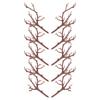 10Pcs Plastic Branch Decors Artificial Antler Shaped Twigs for Centerpiece Decoration Outdoor Indoor Event Setup