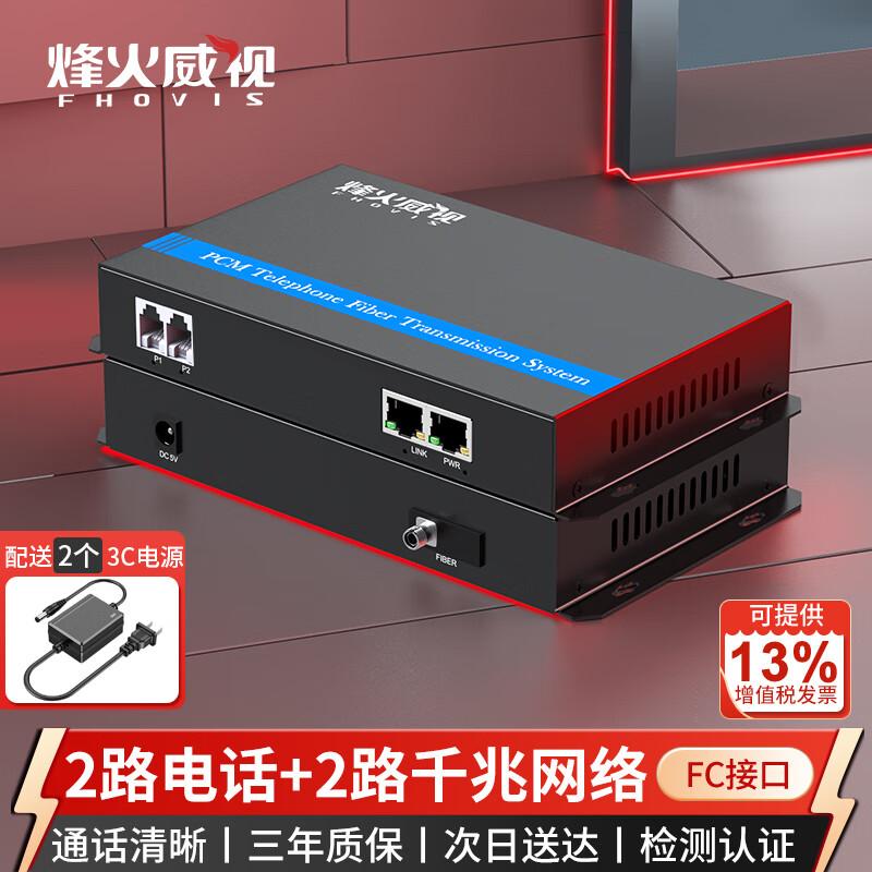 PCM Voice Telephone & Gigabit Ethernet Fiber Optic Converter
