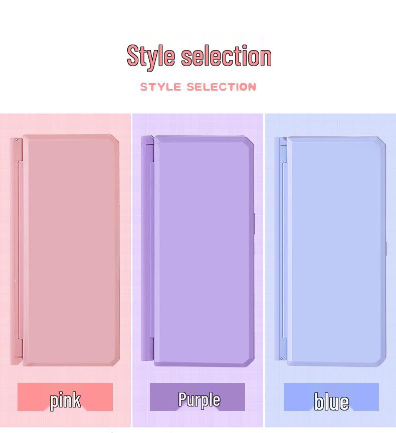 Multi-Functional Reading Stand & Pencil Case: Dual-Use Stationery Box and Bookshelf