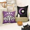 Halloween Moon Phase and Mystical Creature Pillowcases: It's just A PHASE, Snake, Moth & Starburst Designs Sofa cushion cover