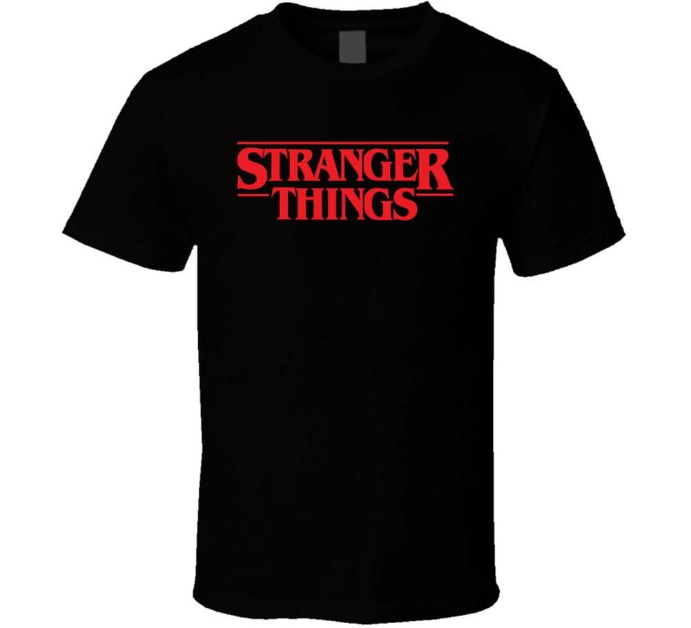 Stranger Things Netflix Show Black T Shirt S