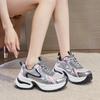 Ruth has the same style~ Spring new retro thick-soled heightening versatile women's summer breathable mesh sneakers tide