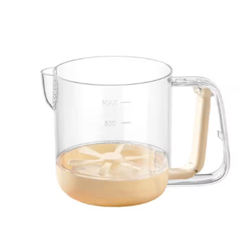 Dust-proof Egg Beater with Clear  Scale Liquid Mixing Cup Multi-Functionl Mixing Cup Whisk  Baking