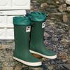 Rain Shoes Men and Women Wear Fashionable Waterproof and Non-slip Rain Boots Thickened and Versatile Outdoor Velvet Glue Shoes