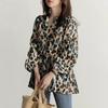 Women's 2023 Cross-border Long Sleeve Print Drawstring Casual Holiday Top