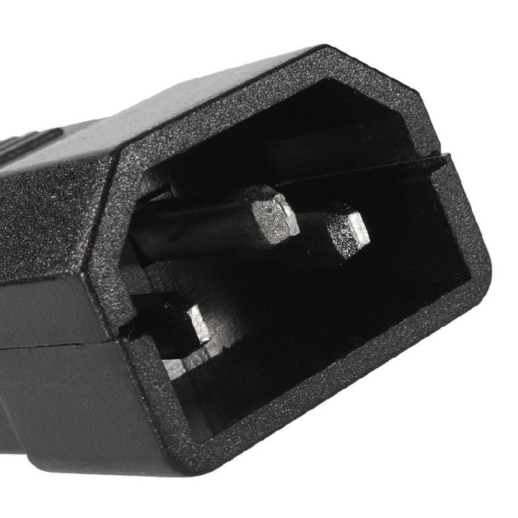 5pcs Universal 3 Pin Terminals Power Plug Adapter IEC 320 C14 Male C13 Female