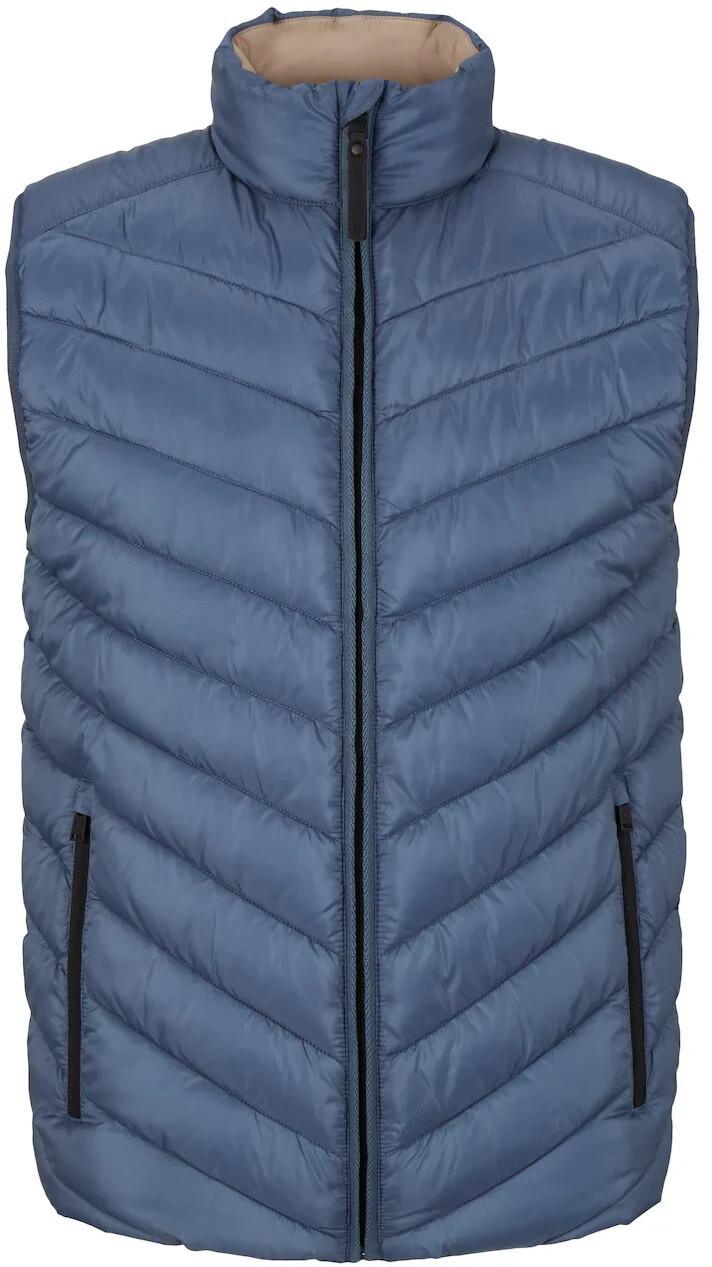 

Зимняя куртка Tom Tailor Quilted Waistcoat (1031473) фарфорово-синий M