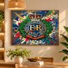 5D Diamond Painting Royal Engineers A.F.C DIY Full Drill Diamond Art Kit Home Decoration