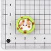 10/100PC Resin Egg Tart DIY 3D Fake Food Miniatures Figurine Craft Flatback Dollhouse Decoration Scrapbook Keychain  Accessories