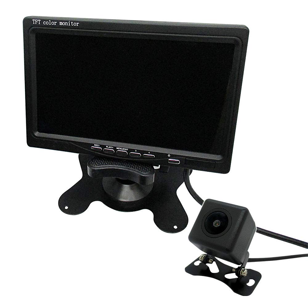 Broadwatch Security Camera with Outdoor Nighttime Easy Security Camera Set Ultra-Compact 7-inch Monitor, Waterproof, Use, Shooting, Wide-Angle Lens,