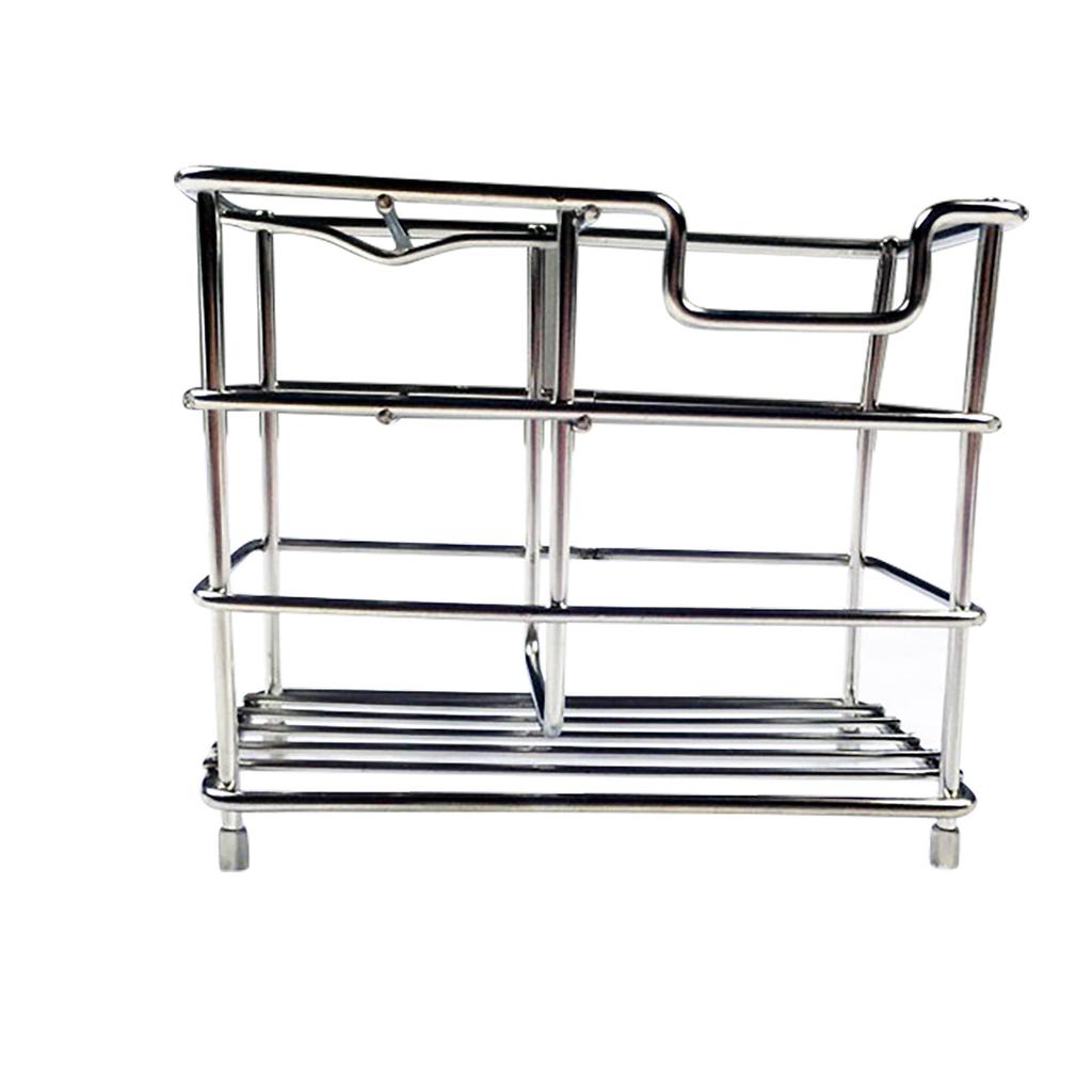 Portaspazzolino da bagno in acciaio inossidabile Portadentifricio Supporto Verticale