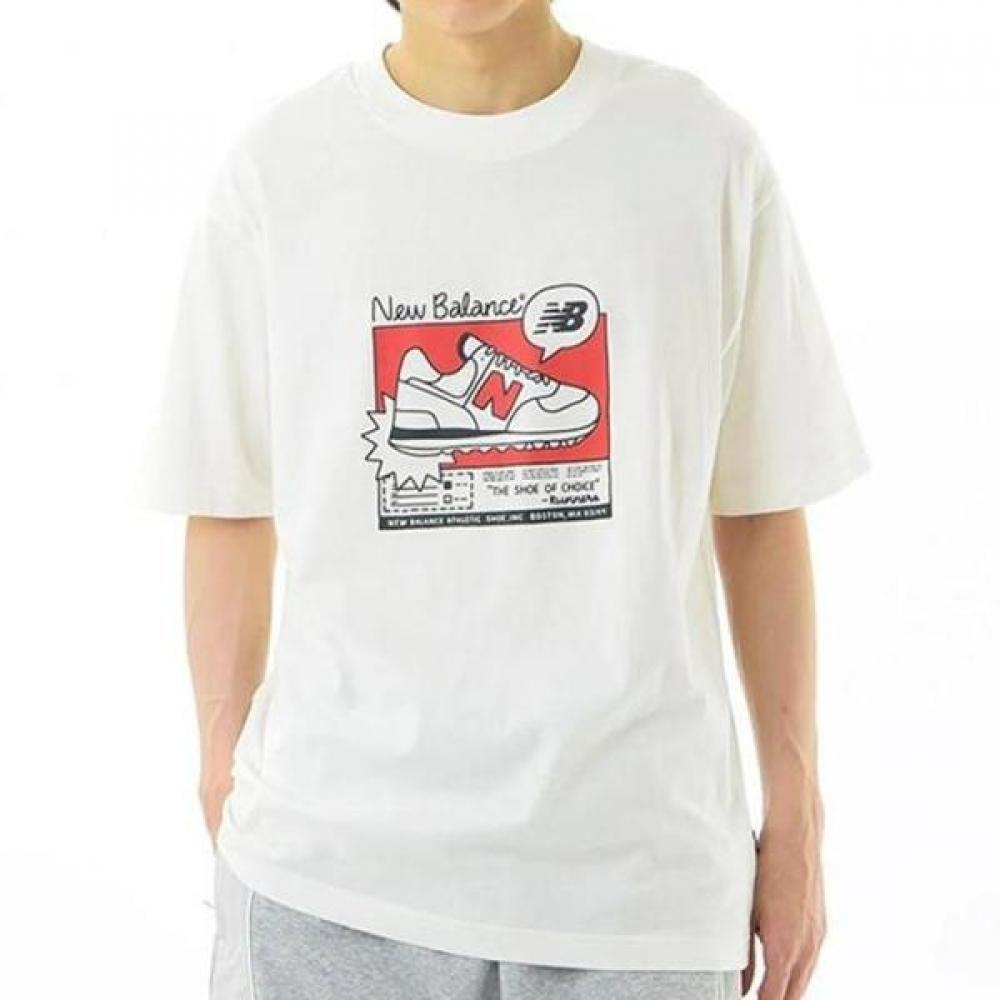 

New Balance Графическая футболка с коротким рукавом Nbneebs361 10 100(L)