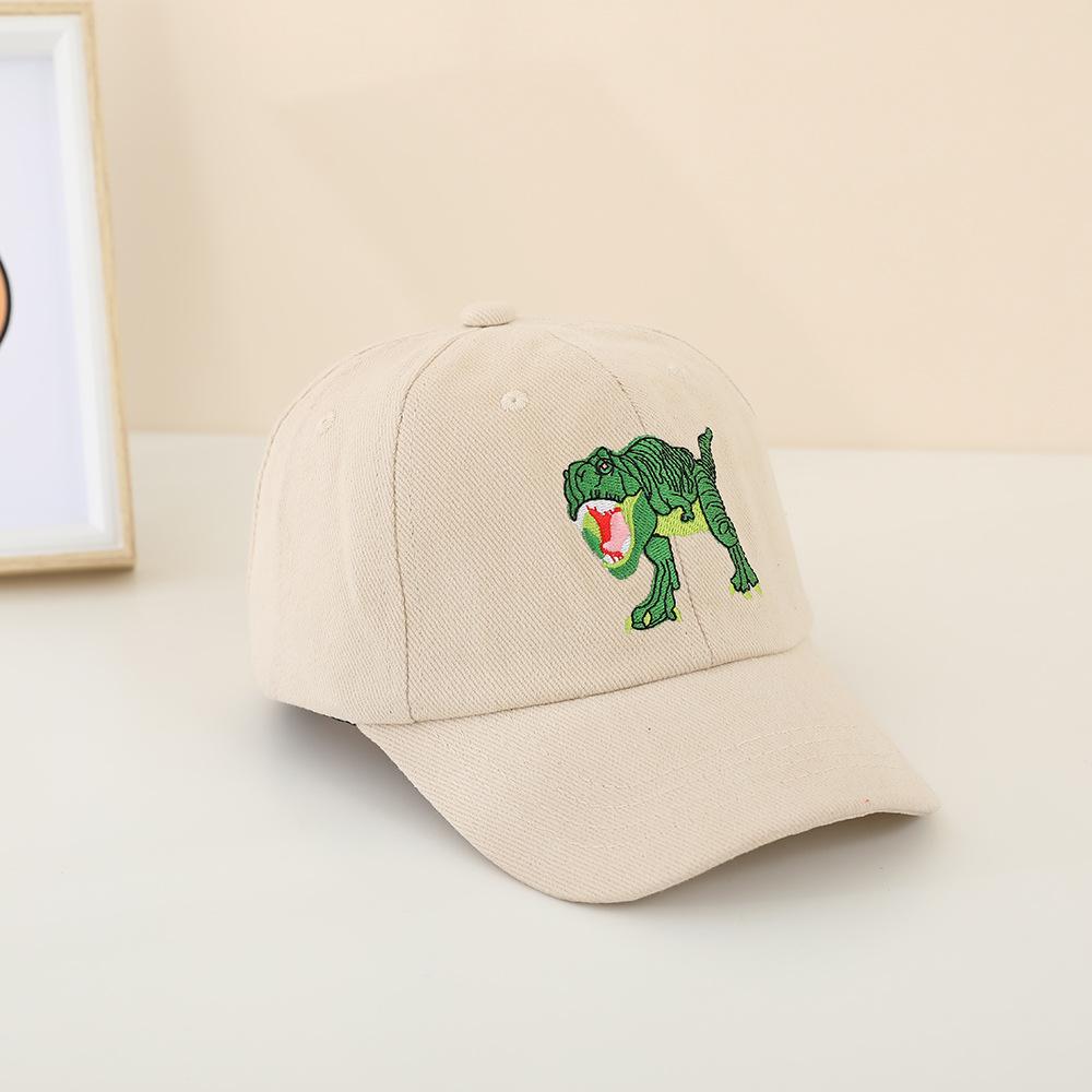 JYL TS DIY T-Rex Kids Cap Fleece Sun Protection Hat Cotton