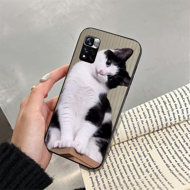 Cute Cat Phone Case For Xiaomi Redmi Note 13 12 Pro 11S 11 10 Pro 10S 12S Redmi 13 14C 10 13C