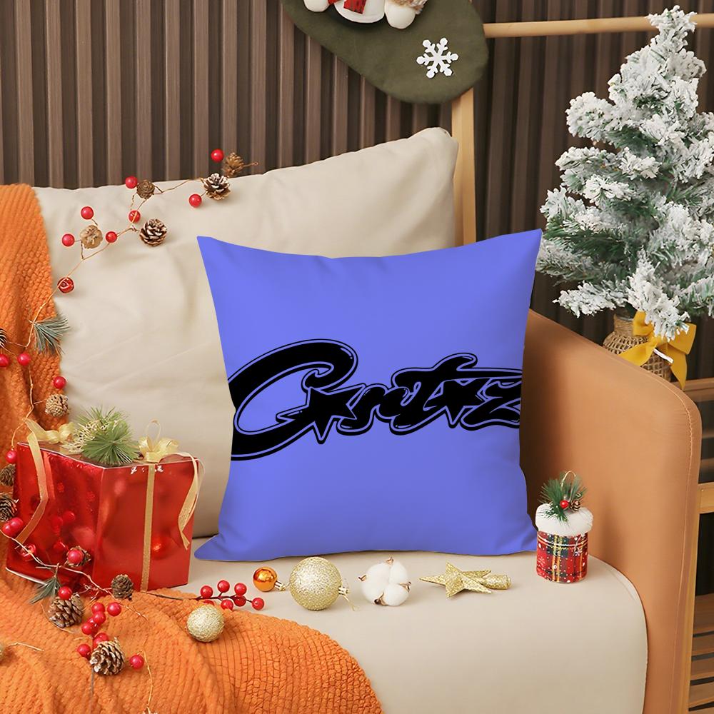 Rebellious Spirit CCorteiz Logo Pillow Case Printing Pillowcase Living Room Sofa Cushion Cover Bedroom Room Decor