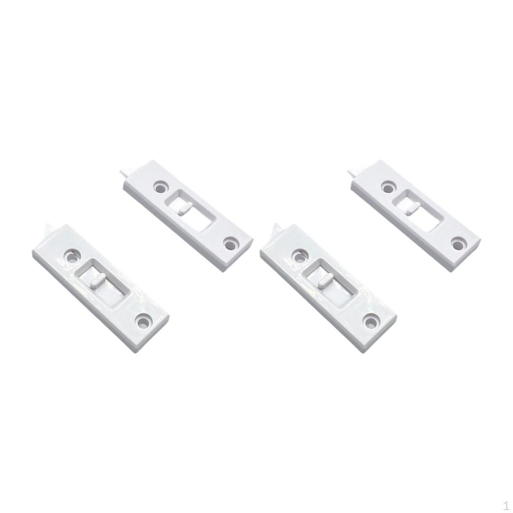 4 Easy-Install Reversible Tilt Latches for Home