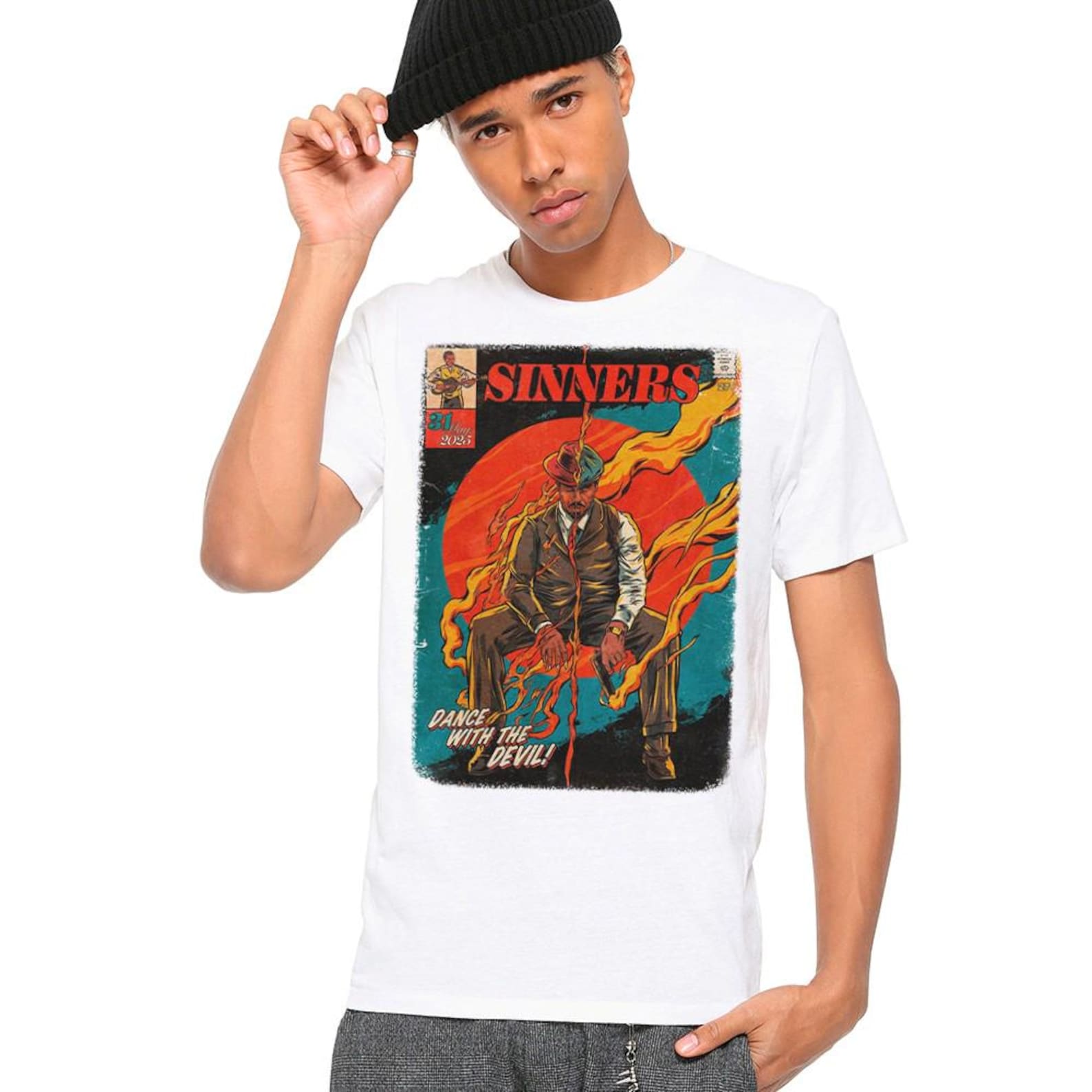 Sinners by Ryan Coogler Comics T-Shirt, Men s Women s Sizes (SNN-754001) 3XL