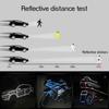 1cmx8m Bike Stickers Reflective Tape Fluorescent Safety Warning Strips MTB Cycling Tapes for Bicycle Helmet Motorcycle Scooter