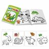 1SET Coloring Book A4 Russian Original Cute Pattern Painting Book Early Education Fun Graffiti Glue Coloring Book