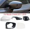 Car Side Mirror Lens Glass Rearview Mirror Frame Lower Base Cover For Mazda 3 Axela M3 2017 2018
