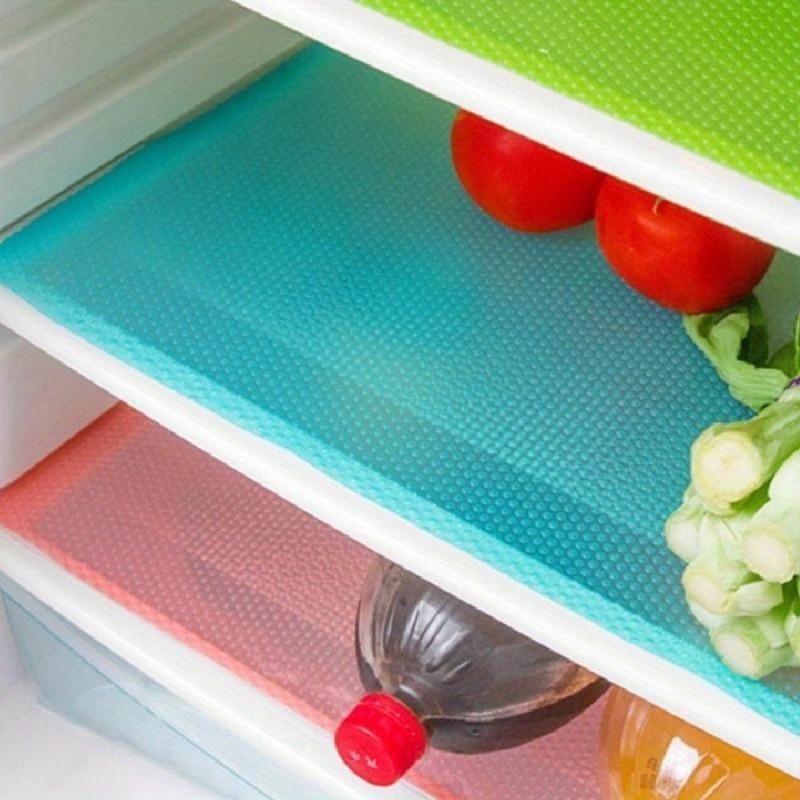 

4PCS Refrigerator Pad Antibacterial Antifouling Mildew Moisture Absorption Pad Refrigerator Mat Pad 4pcs белый
