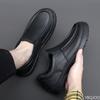 Anti slip oil resistant waterproof wear-resistant shoes for spring simplicity long-term standing without tiring feet Men's shoes