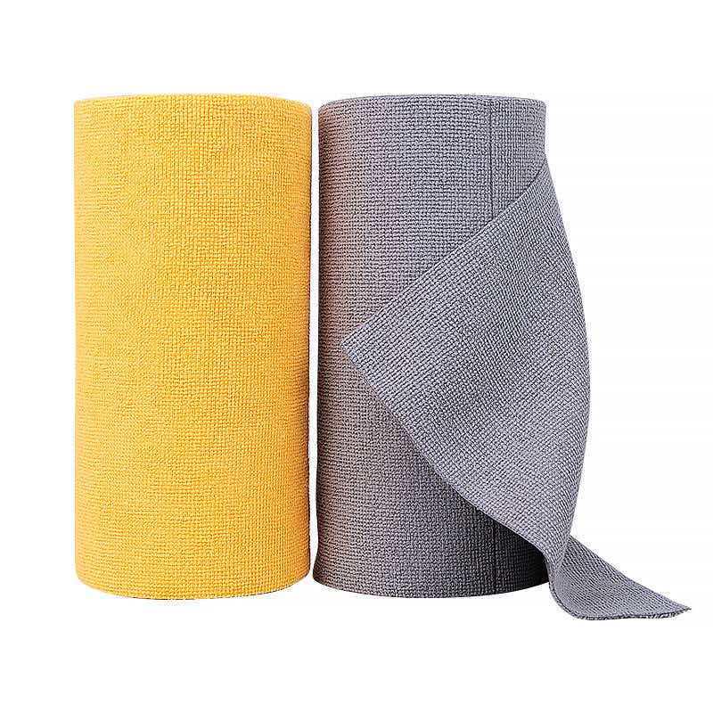 Multi-use Kitchen Disposable Hand-Tear Wiping Cloths (Dry/Wet) - Thickened, Magic Seamless Towels