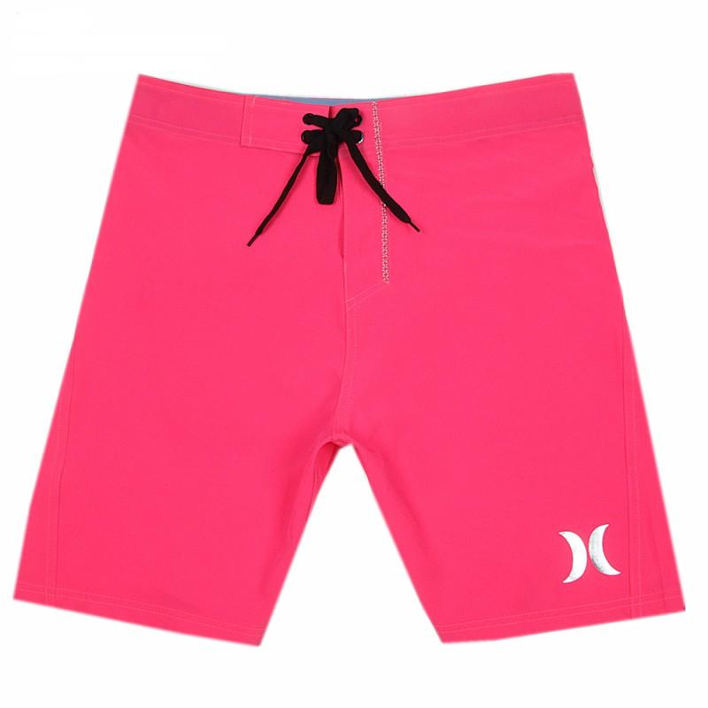 Hurley Mens Solid Surf Beach Shorts Breathable Sports Quick Dry