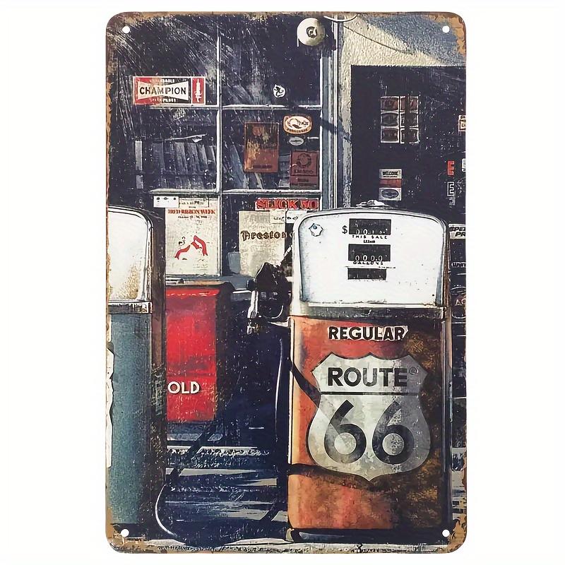 Vintage Texaco Motor Oil Metal Aluminum Sign Retro Decorative Plate Wall Art for Home Living Room Porch, Bar, Cafe, Garage De