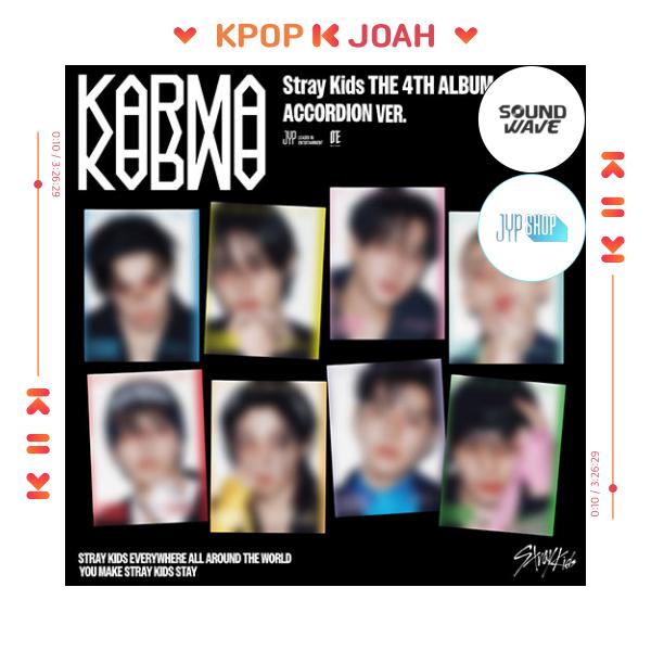 [POB] (ACCORDION Ver.) Stray Kids (SKZ) [KARMA] 4th FULL ALBUM