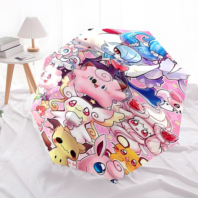 

Jibanyan & Friends: Automatic Opening/Closing Umbrella with Foldable Design, 8-Bone Iron Frame, Perfect Gift for Fans and Travelers0104191a